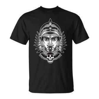 Flash De Tatouage Work De La Déesse Kali T-Shirt - Cadeauxyz