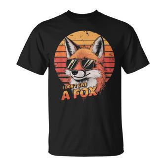 Fox Je Ne Donne Pas De Renard T-Shirt - Cadeauxyz