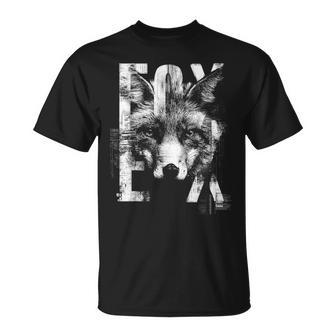 Fox グラフィックアート 動物愛好家 野生動物 森 男性 女性 Tシャツ - Kawaiitshirt