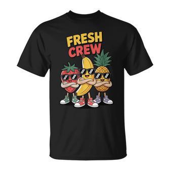 Frutta Bambini Freschi Crewimpatici Amici Maglietta - Novitaregali