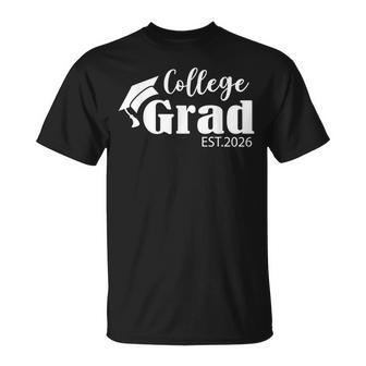2026 College Graduate Graduation Grad Students Seniors T-Shirt - Monsterry