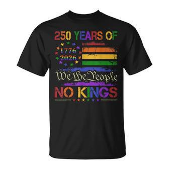 250Th Anniversary No Kings Lgbt Pride Women T-Shirt - Thegiftio UK