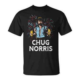 4Th Of July Chug Norris For Men Women T-Shirt - Thegiftio UK