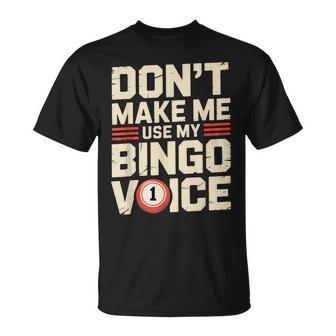 Bingo Night Player Or Caller T-Shirt - Thegiftio