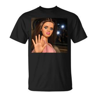 Disgusting Girl Face Meme Y2k Hilarious Sarcastic T-Shirt - Thegiftio UK