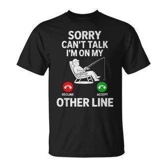 Fishing Dad Fisherman Fish Lover Saying Father's Day T-Shirt | Seseable UK