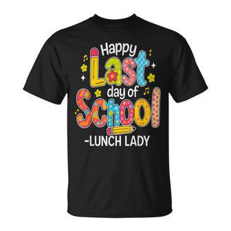 Lunch Lady Last Day Of School Summer Break Staff T-Shirt - Thegiftio UK