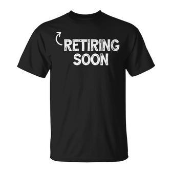 Retiring Soon Almost Retired Vintage Retirement T-Shirt - Monsterry UK