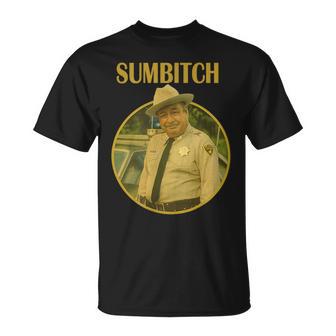 Sumbitch Sheriff Retro Humor T-Shirt - Thegiftio UK