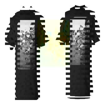 moking Cat Meme Cigarette Cat Hilarious Cats Gang T-Shirt - Cadeauxyz