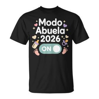 Futura Abuela 2026 Anuncio Embarazo Abuelos Modo Camiseta unisex - Regaloses