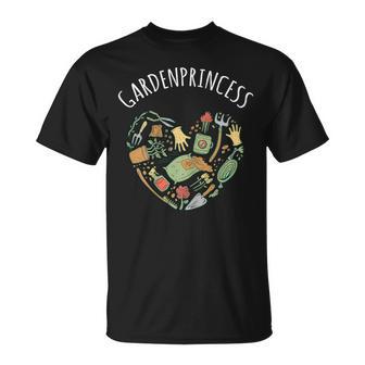 Garden Princess Asignación Huerto Jardinero Floristería Camiseta unisex - Regaloses