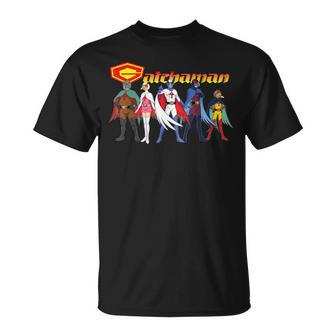 Gatchaman Battle Of The Planets Retro Graphic T-Shirt - Thegiftio UK