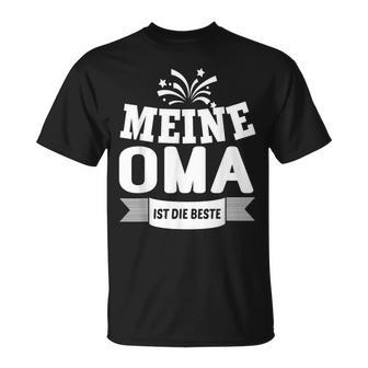 Geschenk Für Oma Meine Oma Ist Die Beste T-Shirt - Seseable