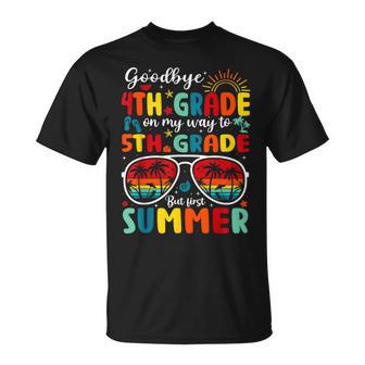 Goodbye 4Th Grade Graduation Last Day 5Th Grade Hello Summer T-Shirt - Monsterry