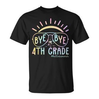 Goodbye 4Th Grade Hello Summer Last Day Of School Student T-Shirt - Thegiftio UK