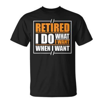 Graciosa Jubilación Retirado Abuelos Pensión Jubilado Camiseta unisex - Regaloses