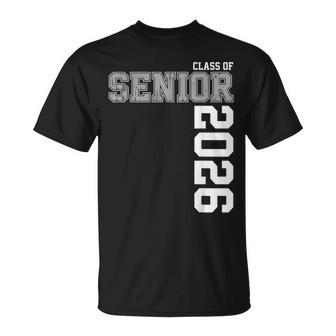 Graduación De La Clase 2026 Del Último Año 26 Camiseta unisex - Regaloses