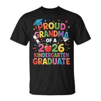 Graduation Proud Grandma Of 2026 Kindergarten Graduate T-Shirt - Monsterry UK