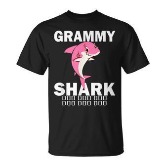 Grammy Shark Fathers Day Idea For Grammy T-Shirt - Thegiftio UK