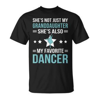 My Granddaughter Dance Grandpa Of A Dancer Grandfather T-Shirt - Thegiftio UK