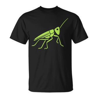 Grasshopper ミニマリストのバッタかわいい昆虫小さなバッタ Tシャツ - Kawaiitshirt