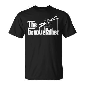 The Groovefatherintage Drumsドラミングバンドドラマー Tシャツ - Kawaiitshirt