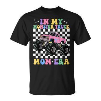 Groovy In My Monster Truck Mom Era Monster Truck Mama T-Shirt - Thegiftio UK