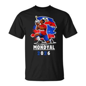 Haiti Soccer 2026 Haitian World Football Fan Ayiti Lover T-Shirt - Thegiftio