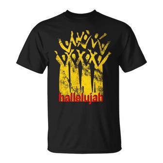 Hallelujah ゴスペル合唱団 歌手 Tシャツ - Kawaiitshirt