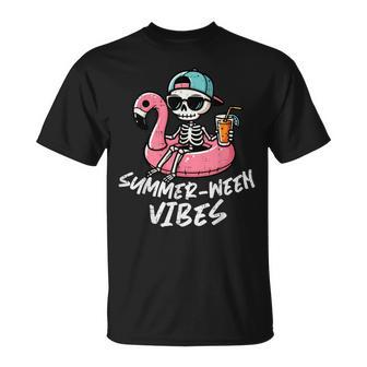 Halloween Summer Ween Skeleton Float Costume Boys Girls Kids T-Shirt | Seseable UK