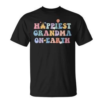 Happiest Grandma On Earth Mother's Day Matching Family Trip T-Shirt - Monsterry