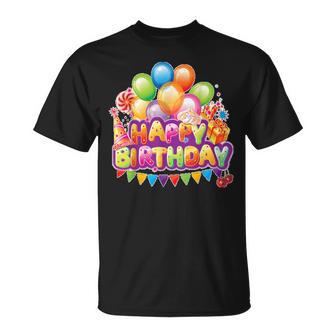 Happy Birthday Llévalo A Una Fiesta De Cumpleaños Camiseta unisex - Regaloses