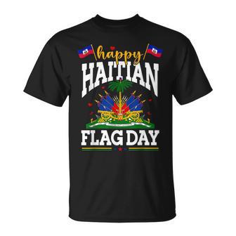 Happy Haitian Flag Day Haiti Independence Day Kids T-Shirt | Mazezy