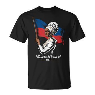 Happy Haitian Flag Day Haitian Revolution 1804 Haiti Pride T-Shirt | Seseable UK