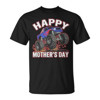 Happy For Boys Toddler Monster Truck T-Shirt - Thegiftio UK