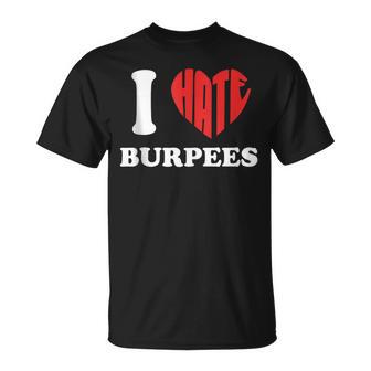I Hate Burpees Camicia I Love Burpees Maglietta - Novitaregali