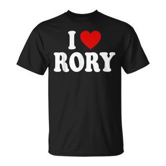 I Heart Love Rory T-Shirt - Thegiftio UK