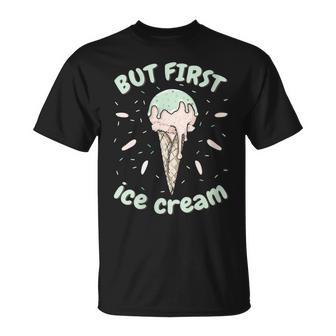 Helados Divertidos Helados Para Niños Cuello Camiseta unisex - Regaloses