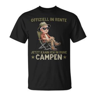 Herren Ruhestand In Ruhe Campen Rentner T-Shirt - Seseable
