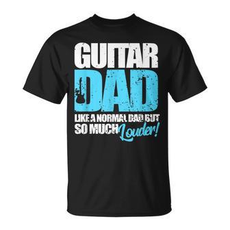 Hombre Guitarrista Guitar Dad Camiseta unisex - Regaloses