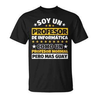 Hombre Profesor De Informática Regalo Camiseta unisex - Regaloses