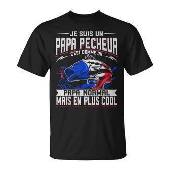 Homme Pêcheur Père Poisson Papa Pêcheur T-Shirt - Cadeauxyz