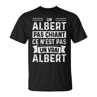Homme Phrase Drôle Personnalisée Humoristique Homme Chiant Albert T-Shirt - Cadeauxyz