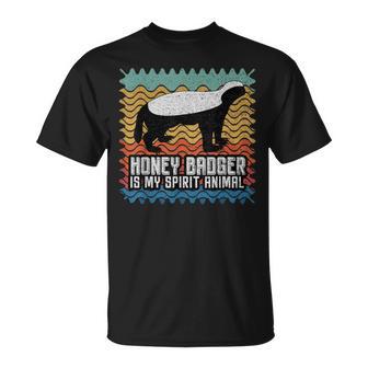 Honey Badger Is Mypirit Animal Tシャツ - Kawaiitshirt