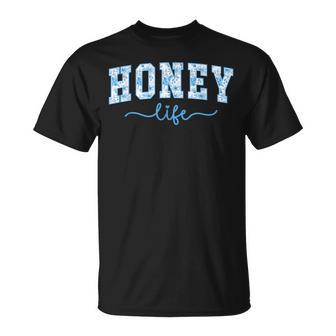 Honey Life Honey Grandma Honey Grandmother T-Shirt - Thegiftio