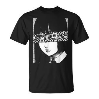 Horror Anime Manga Japan Japanese Creepy Kawaii Goth T-Shirt - Thegiftio
