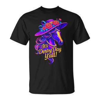 Horse Racing It's Derby Day Yall Ky Derby Horse 2026 T-Shirt - Monsterry