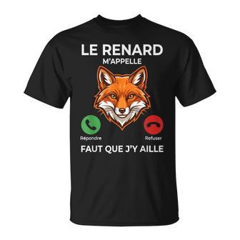 Humour Chasse – Citation Drôle Chasseur Et Passion Renard T-Shirt - Cadeauxyz
