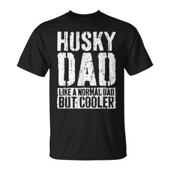 Husky Dad Camicia Uomo Festa Del Papà Husky Dad Maglietta - Novitaregali